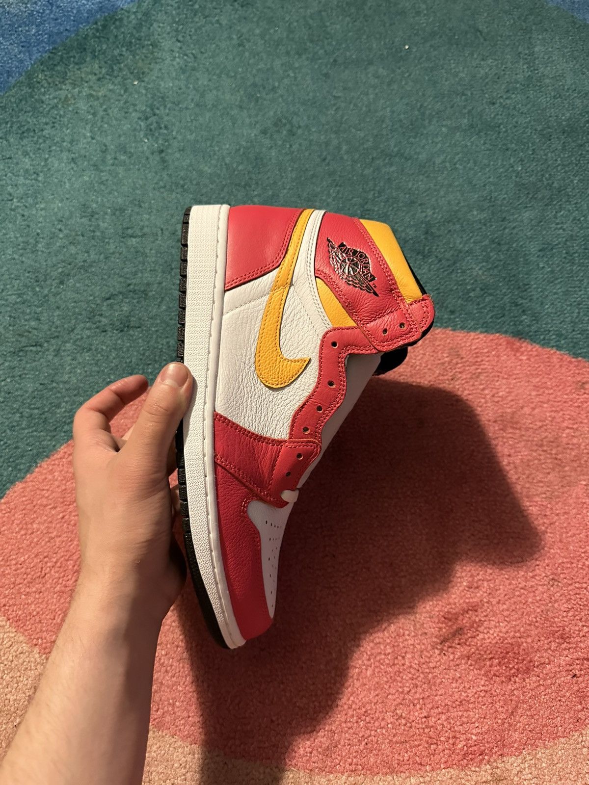 Jordan Brand Air Jordan 1 Retro High OG Light Fushion Size US 11.5 / EU 44-45 - 4 Thumbnail