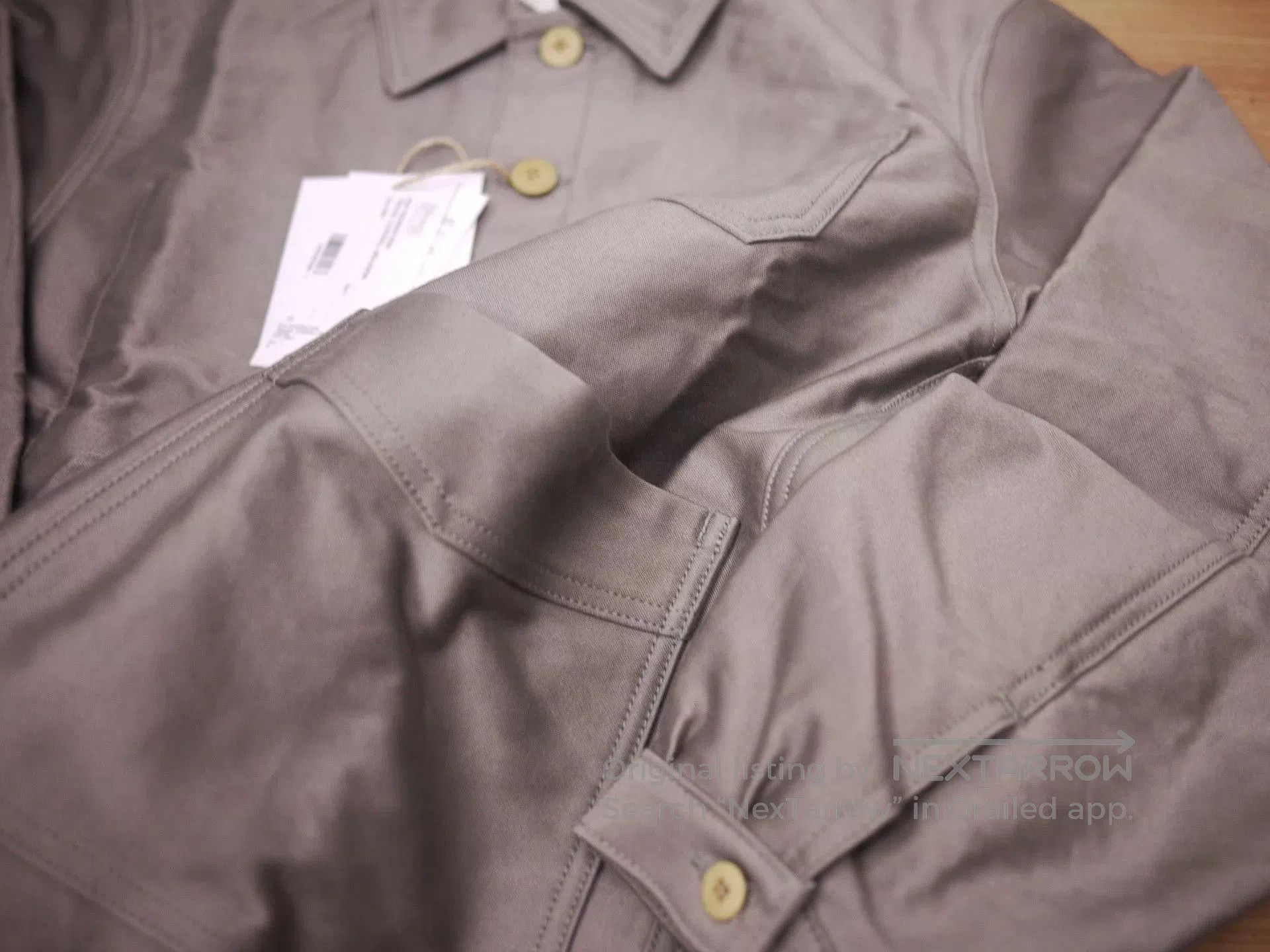 Visvim VISVIM TRAVAIL COVERALL MOLESKIN GREY. Size US S / EU 44-46 / 1 - 7 Thumbnail