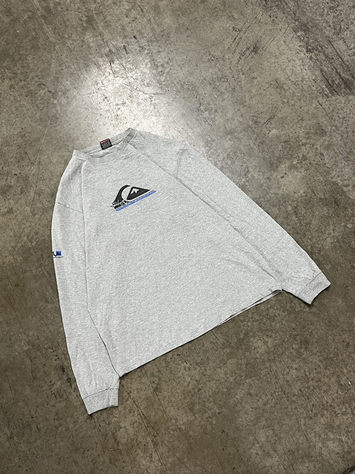 Quiksilver × Vintage Quicksilver surf wear longsleeve tee shirt rare hype skater Size US M / EU 48-50 / 2 - 2 Thumbnail