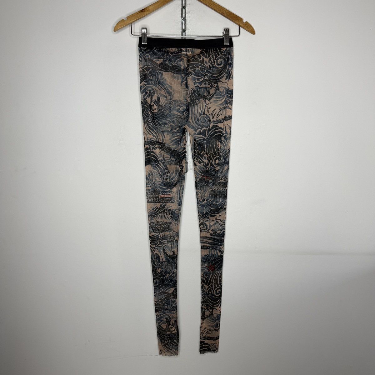 Jean Paul Gaultier Jean Paul Gaultier Mesh Top Tattoo Long + Pants Size M / US 6-8 / IT 42-44 - 12 Thumbnail