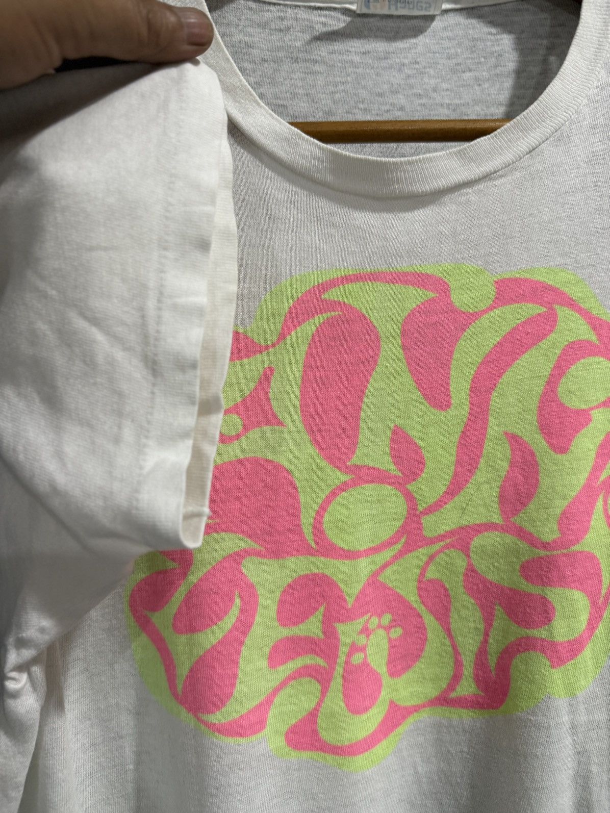 Band Tees × Rap Tees × Vintage Thrashed Vintage 80s Ann Lewis Japanese Musician Boxy Tee Size US L / EU 52-54 / 3 - 7 Thumbnail