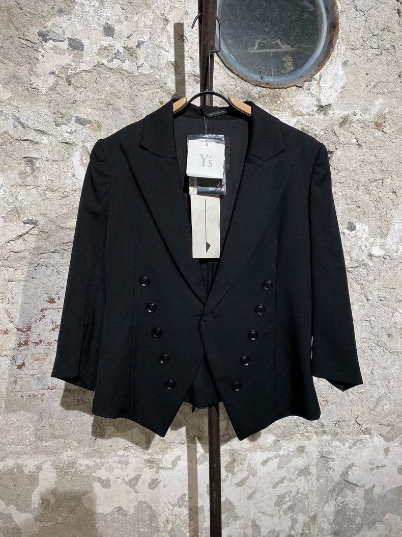 Y's Y's Wool breasted blazer jacket Size US M / EU 48-50 / 2 - 1 Thumbnail