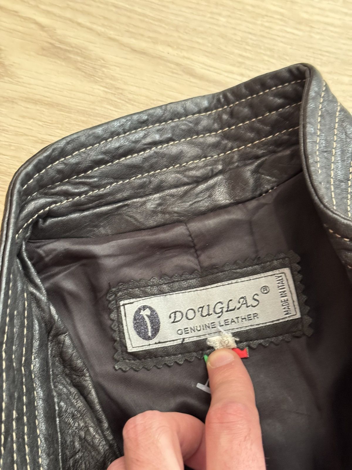 Genuine Leather Vintage Women’s Genuine Leather Black Moto Racing Jacket Size M / US 6-8 / IT 42-44 - 5 Thumbnail