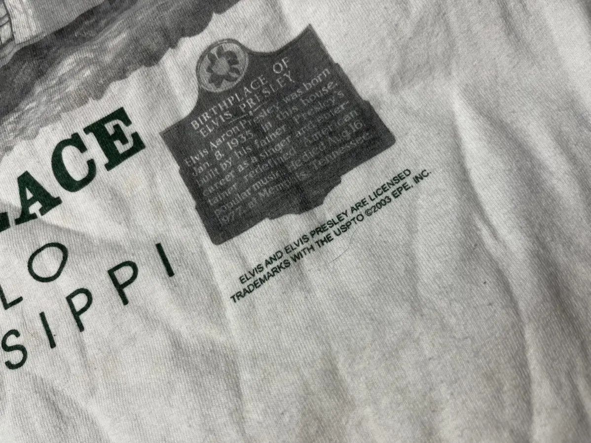Band Tees Elvis Presley T-shirt birthplace vintage size Large Size US L / EU 52-54 / 3 - 6 Thumbnail