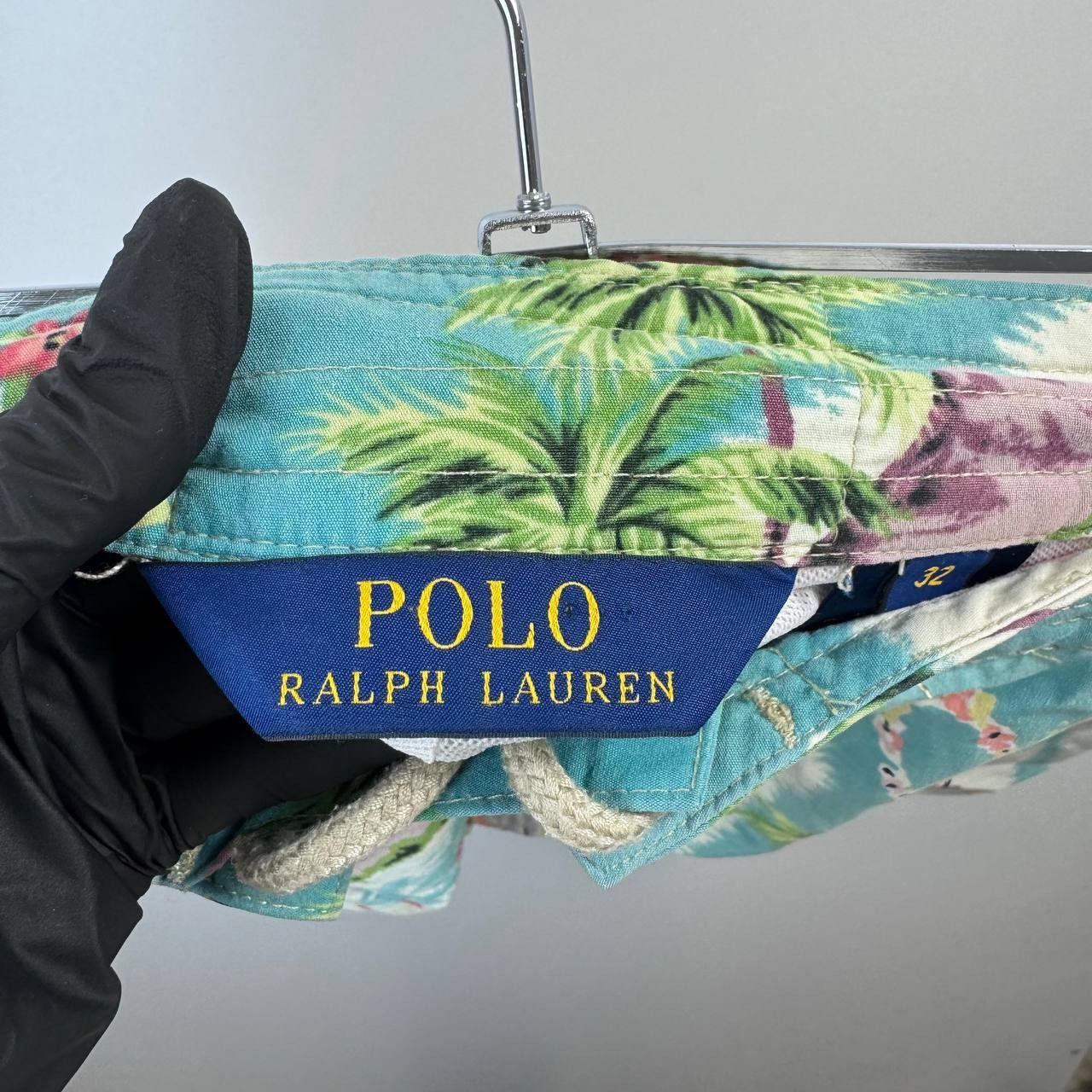 Polo Ralph Lauren Polo Ralph Lauren Hawaiian Swim Shorts Aloha Print Blend M Size US 32 / EU 48 - 3 Thumbnail