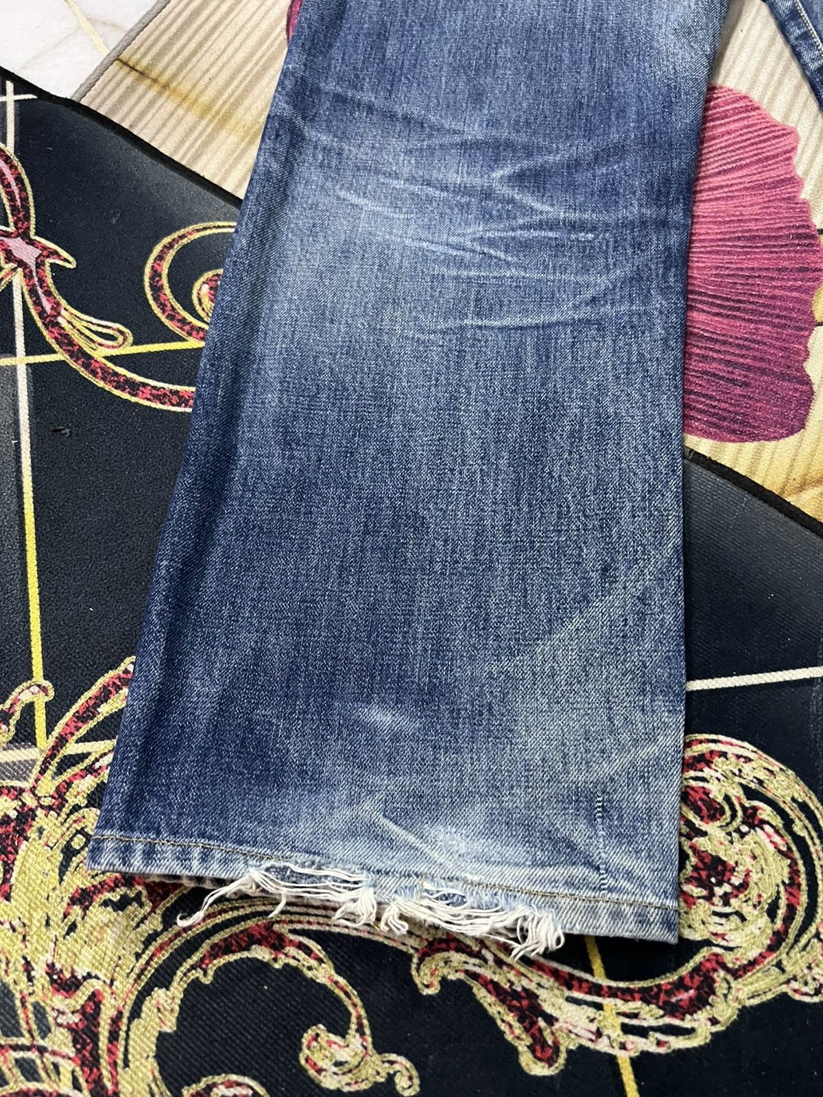 Vintage 80’s Takeo Kikuchi Japanese Brand Clawmark Nice Faded Jean Size US 29 - 13 Thumbnail