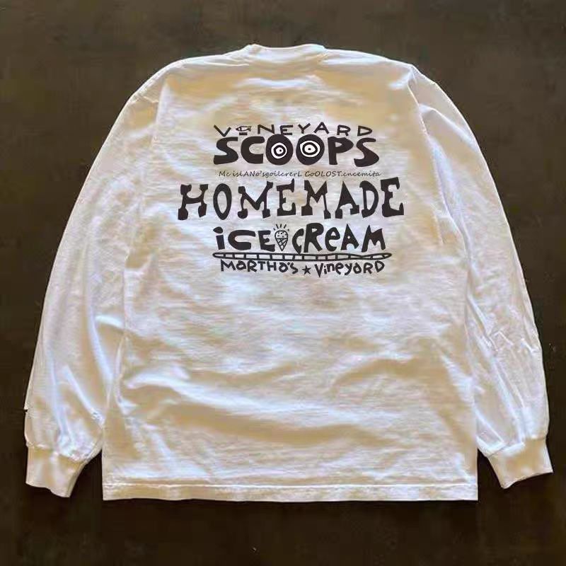 Japanese Brand × Vintage Washed retro casual cow print long sleeve t-shirt Size US M / EU 48-50 / 2 - 2 Thumbnail