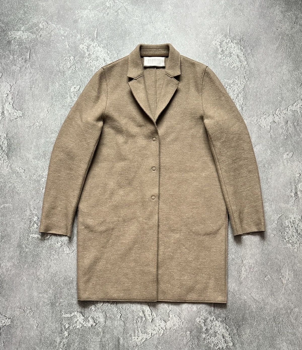 Harris Wharf London Harris Wharf London IT44 A1301MLK coat wool jacket button up Size M / US 6-8 / IT 42-44 - 6 Thumbnail