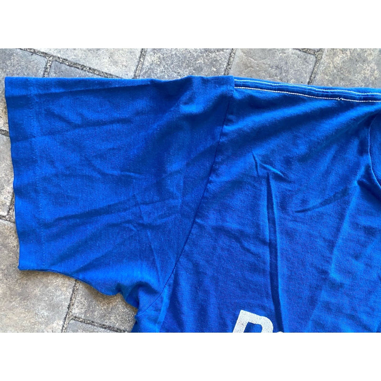 Reebok VINTAGE Reebok T-Shirt Men XL Blue United Kingdom Flag Short Sleeve Size US XL / EU 56 / 4 - 6 Thumbnail