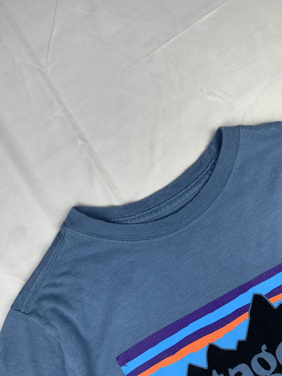 Patagonia Patagonia Teal Blue Iconic Chest Logo Graphic Longsleeve Top Size S / US 4 / IT 40 - 5 Thumbnail