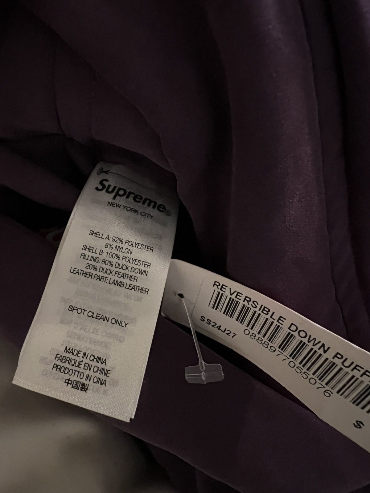 Supreme Supreme Reversible Down Puffer Jacket Size XL Size US XL / EU 56 / 4 - 11 Thumbnail