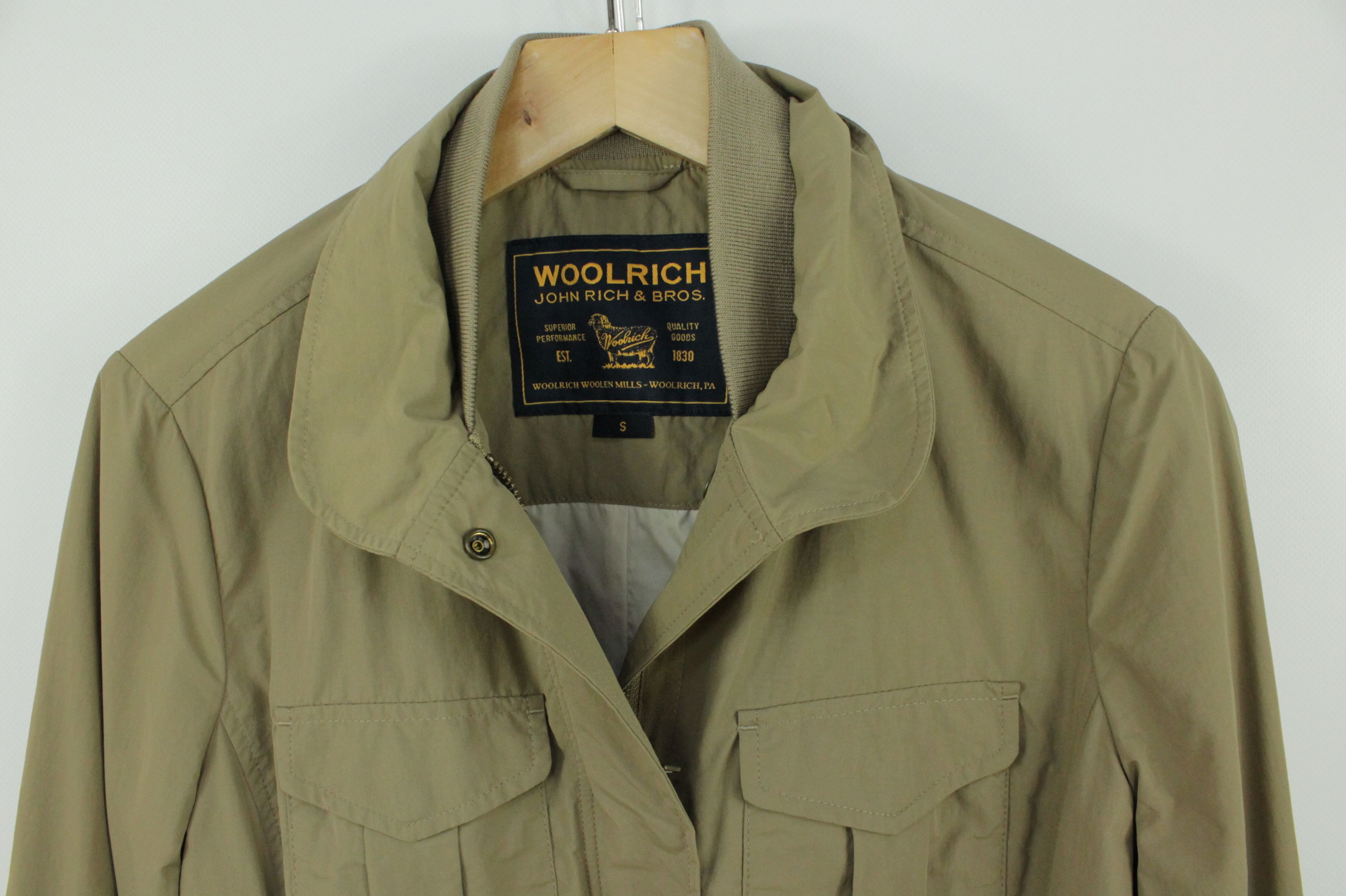 Woolrich Woolen Mills Woolrich Safari Light Nylon Slim Fit Women's Jacket Size S / US 4 / IT 40 - 4 Thumbnail