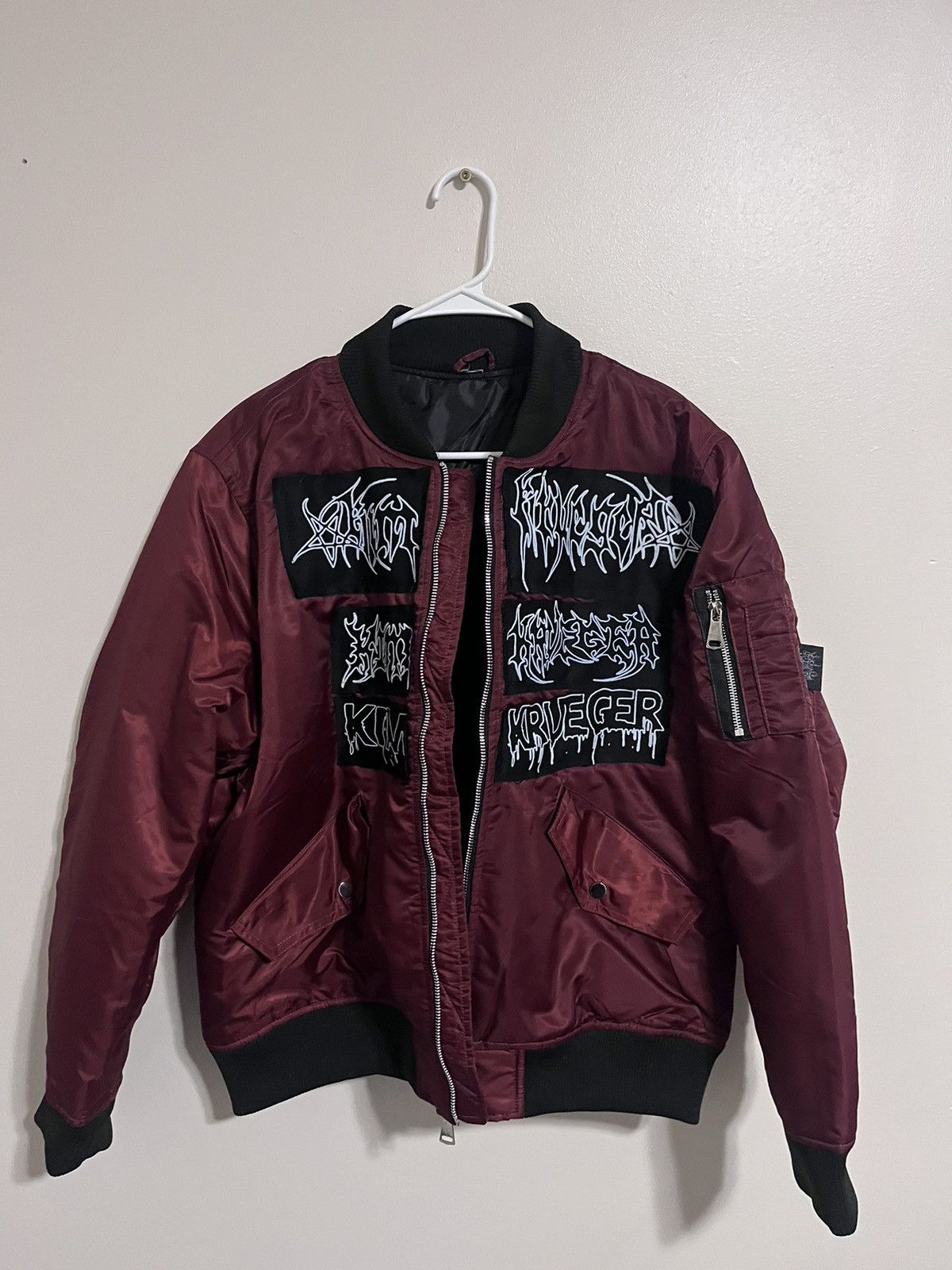 Kim Krueger Kim krueger burberry erry bomber jacket red Size US M / EU 48-50 / 2 - 3 Thumbnail