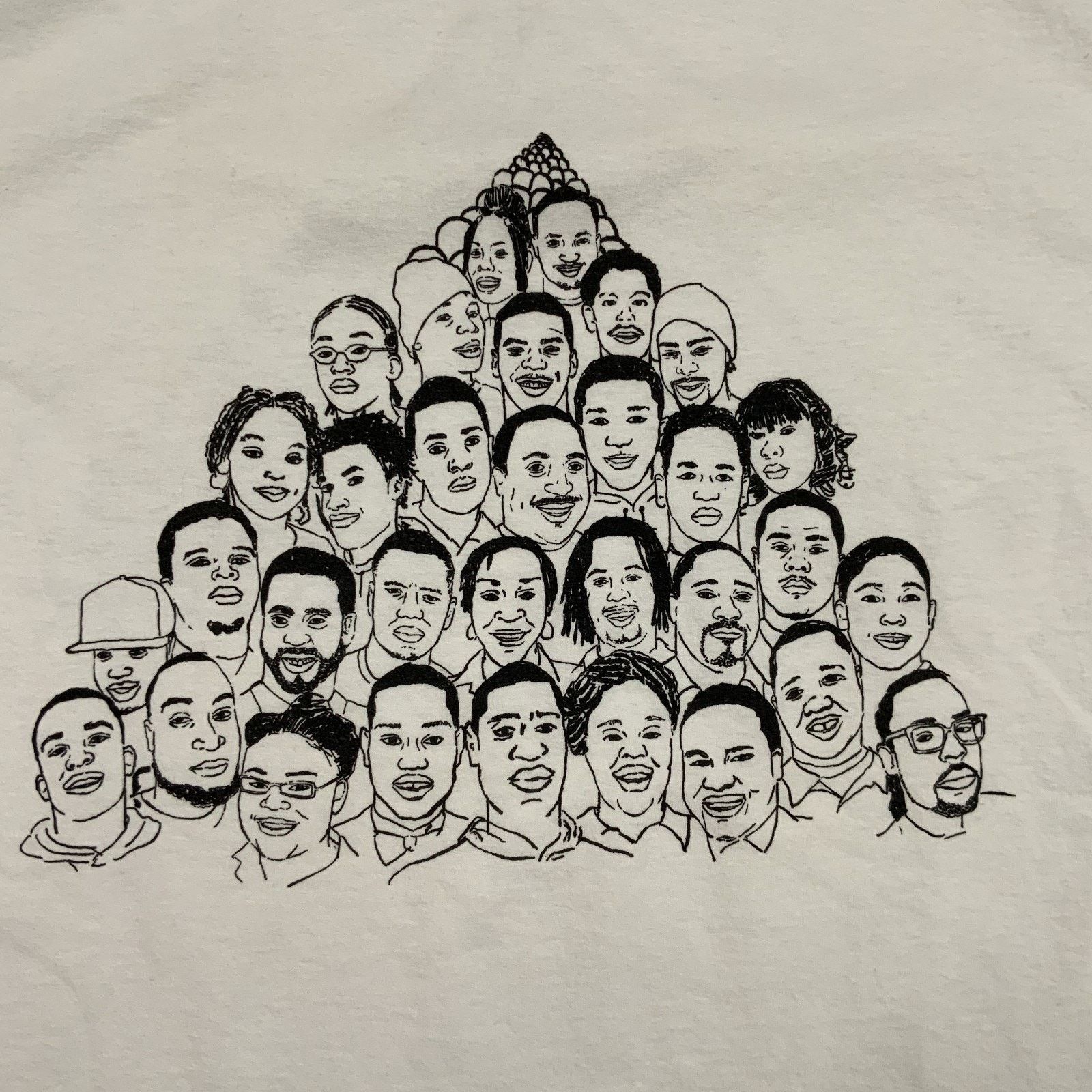KidSuper KidSuper Studios T-Shirt Mens Medium White BLM Size US M / EU 48-50 / 2 - 2 Thumbnail