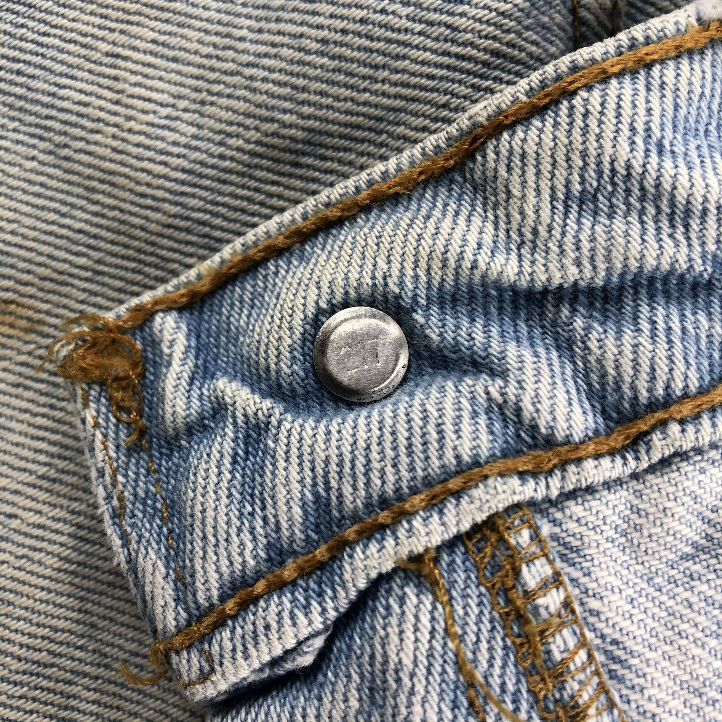Levi's × Vintage Vintage 90s Light Wash Levis 535 Jeans-JM1234 Size US 34 / EU 50 - 11 Thumbnail