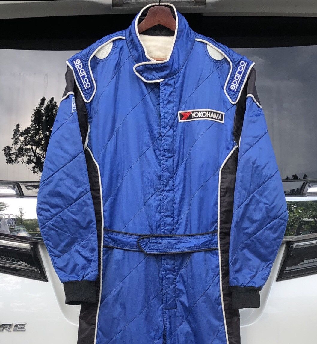 Sports Specialties Nankai Sparco Mod.K26 Yokohama Racing Suit Jacket Size US L / EU 52-54 / 3 - 2 Thumbnail