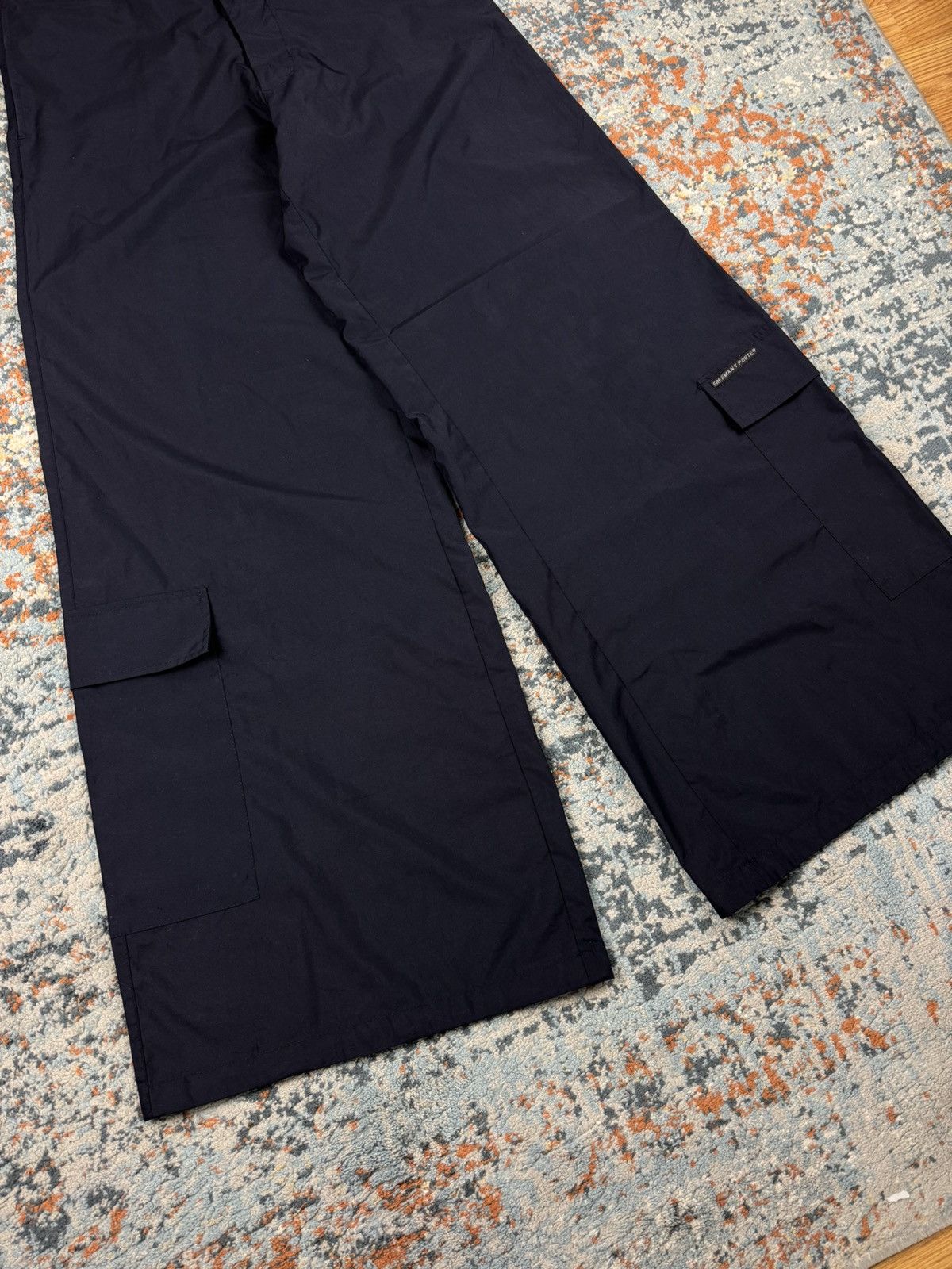 Freeman T. Porter × Vintage Vintage 90s Freeman Porter ultra baggy flared track pants Size US 34 / EU 50 - 5 Thumbnail