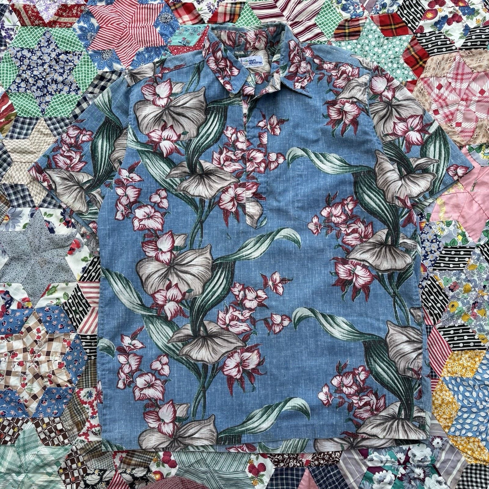 Reyn Spooner Vintage 1970s Reyn Spooner Hawaiian Shirt Size US XL / EU 56 / 4 - 1 Thumbnail