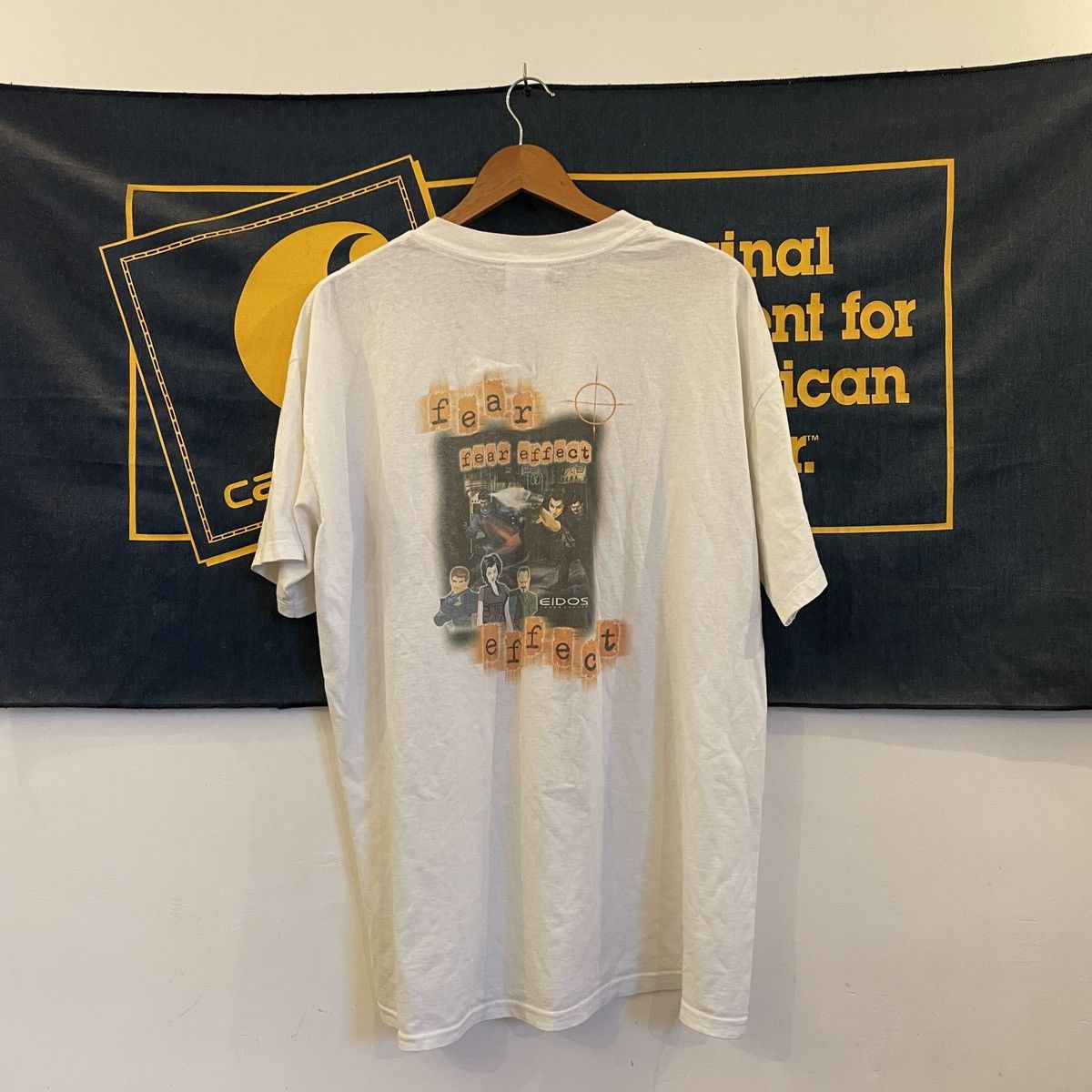 Vintage Vintage Fear Effect Shirt Size US XL / EU 56 / 4 - 6 Thumbnail