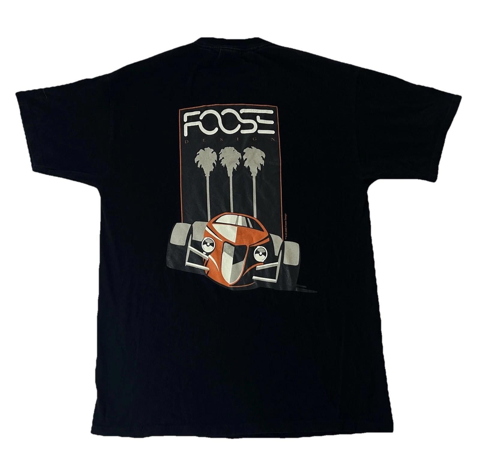American Optical Vintage Foose Design Shirt Mens Large Hot Rod Car 2000s Size US L / EU 52-54 / 3 - 1 Thumbnail