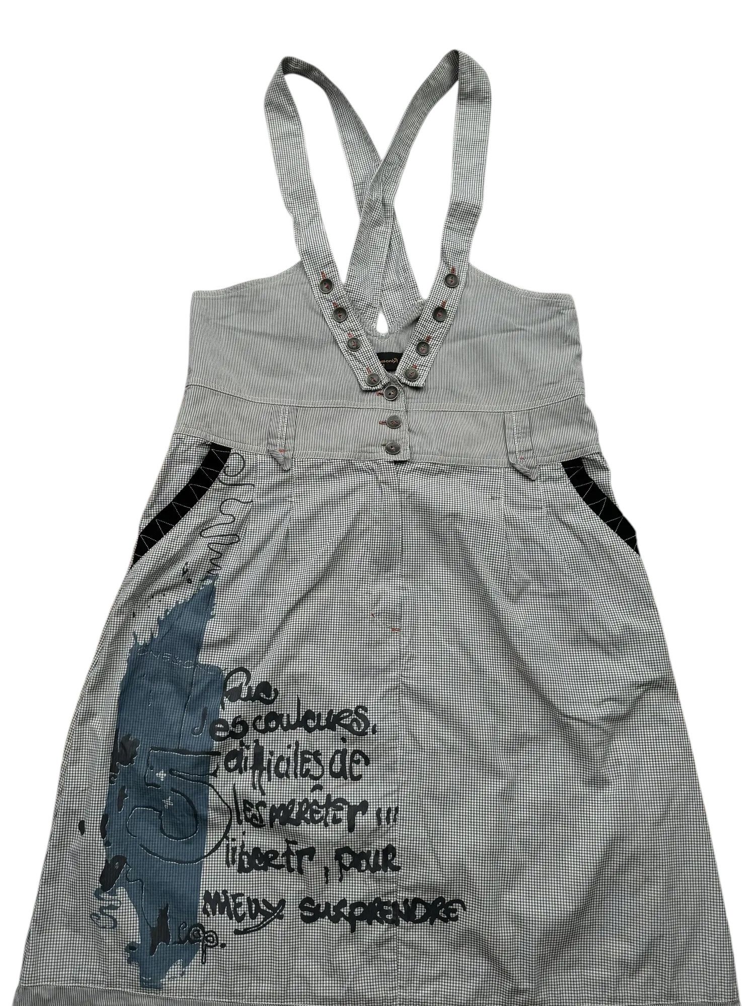 Japanese Brand Y2K Dress With Buttons(V304) Size M / US 6-8 / IT 42-44 - 2 Thumbnail