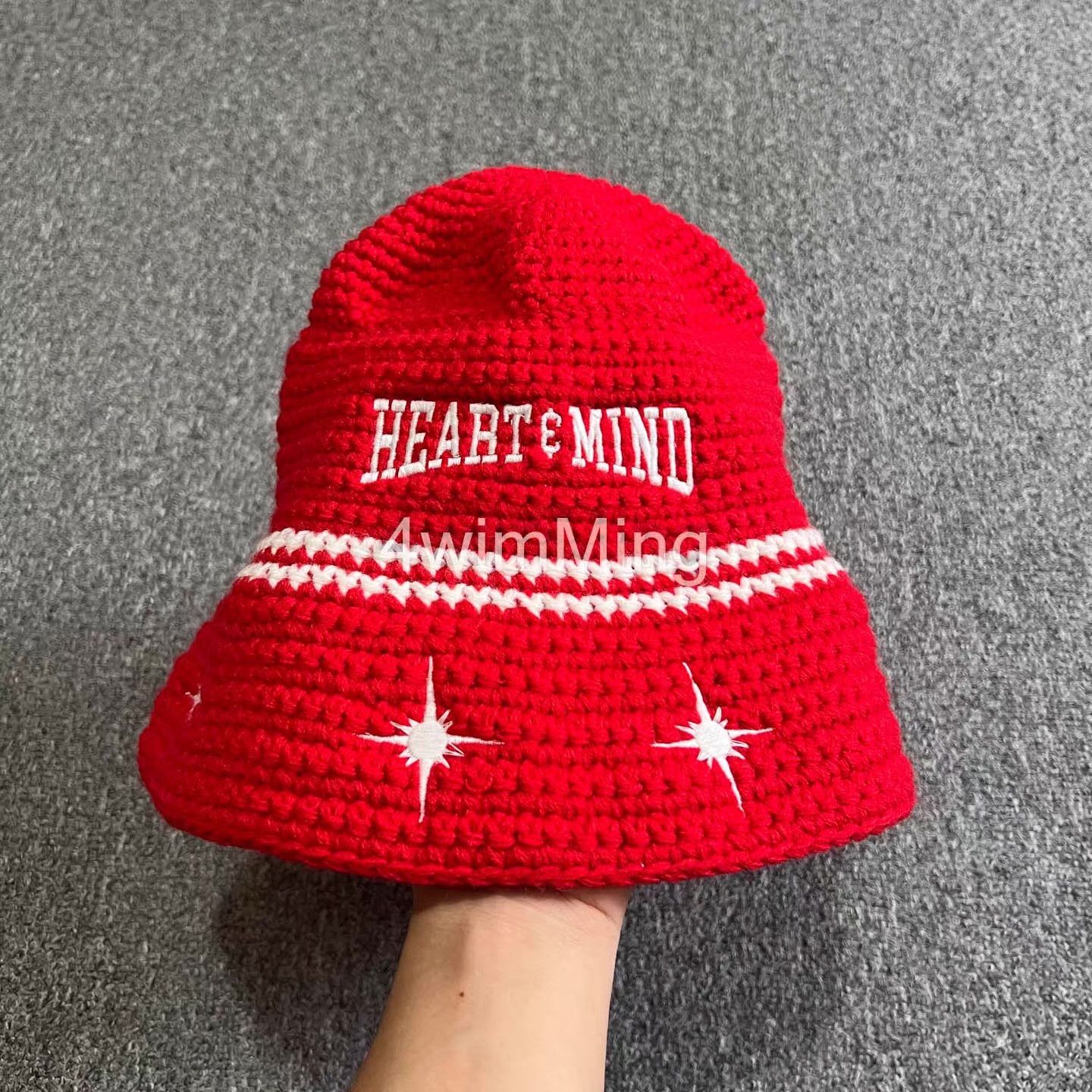 Billionaire Boys Club BBC Hand-Crocheted & Embroidered Knit Bucket Hat Q7 Size ONE SIZE - 2 Thumbnail