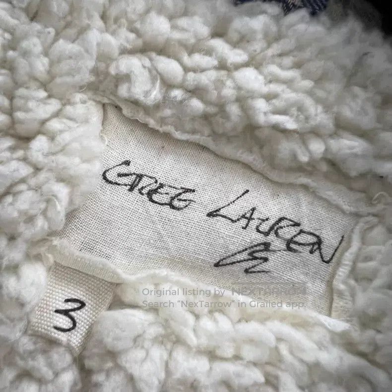 Greg Lauren Greg Lauren Plaid patchwork lamb fur overcoat Size US L / EU 52-54 / 3 - 3 Thumbnail