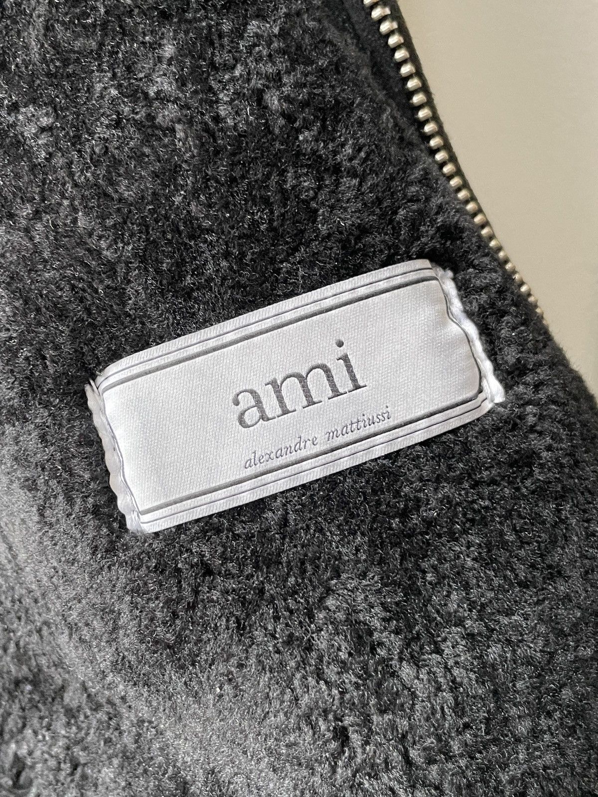 AMI AMI Alexandre Mattiusi Lamb Shearling Bomber Size US XL / EU 56 / 4 - 6 Thumbnail