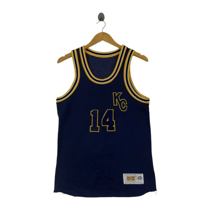 Vintage Vintage NBA KANSAS CITY Roos Basketball Jersey Tank Top Size US S / EU 44-46 / 1 - 1 Thumbnail