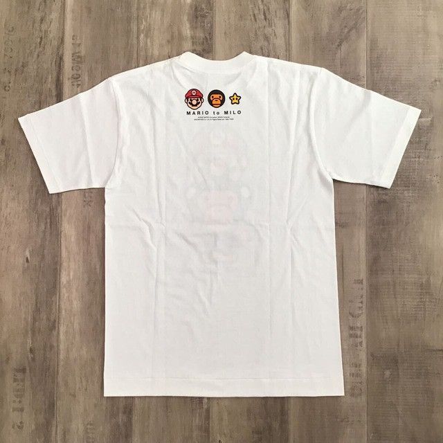Bape × Nigo × Nintendo 2008 BAPE × Nintendo Mario Milo T-shirt a bathing ape NIGO Size US S / EU 44-46 / 1 - 3 Thumbnail