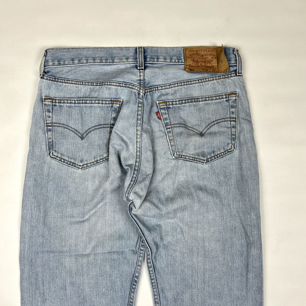 Japanese Brand × Levi's 🔥Vintage 34x32 Levis Denim 501 Made In Usa Jeans pants Size US 34 / EU 50 - 13 Thumbnail