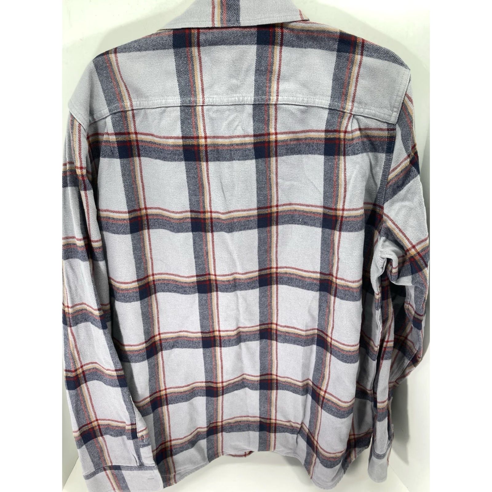 The North Face The North Face Shirt Men Large Gray Plaid Flannel Button Long Sleeve Heavy Size US L / EU 52-54 / 3 - 6 Thumbnail