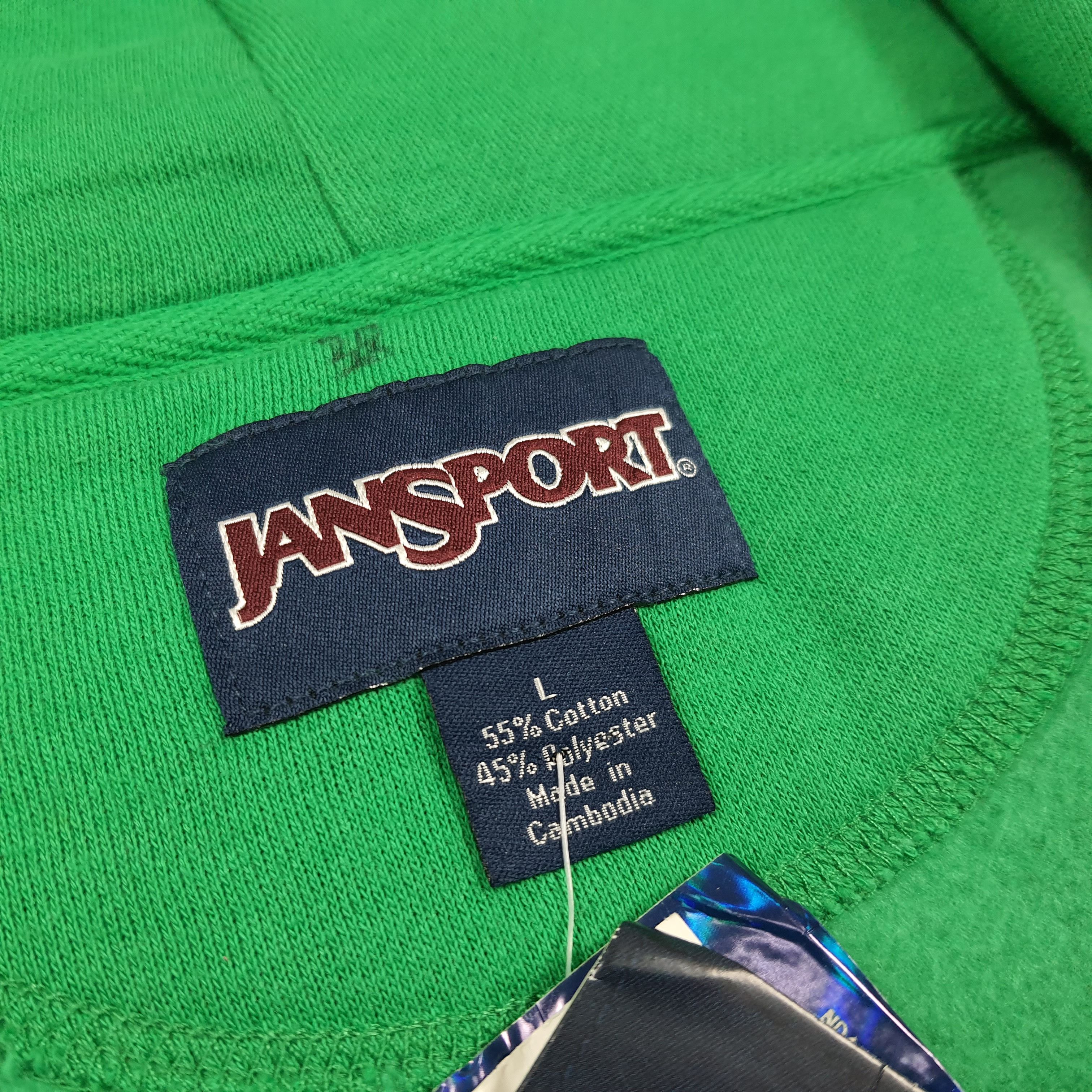 Jansport Vintage University of Notre Dame Hoodie Zip Up C287N28 Size US L / EU 52-54 / 3 - 7 Thumbnail