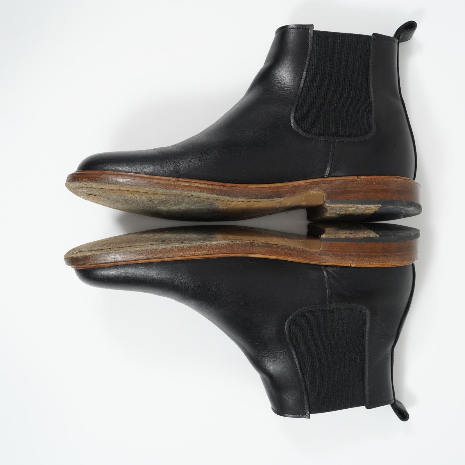A.P.C. A.P.C. Ethan Chelsea Boots Noir Black Leather Size 44 EU Size US 10.5 / EU 43-44 - 5 Thumbnail