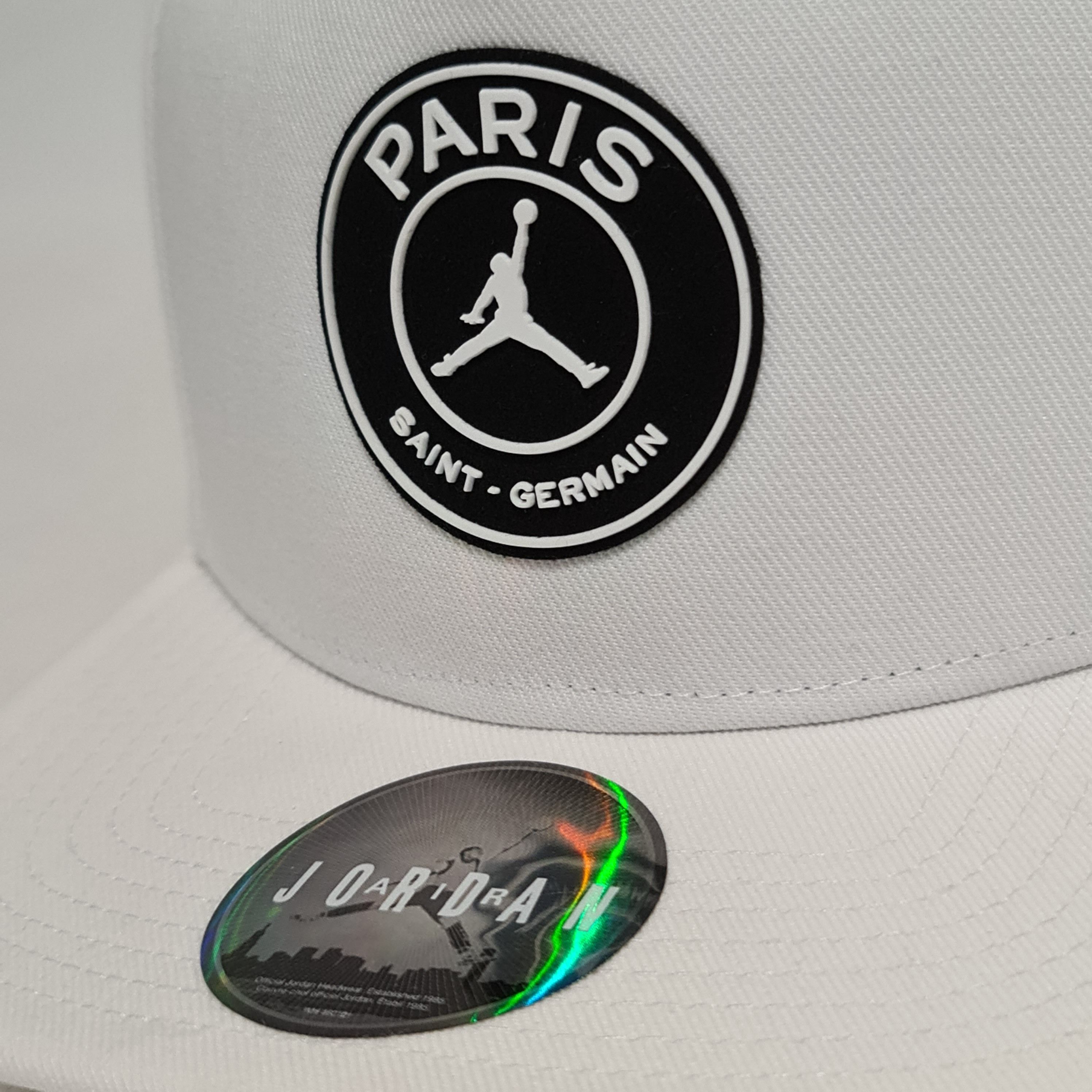 Jordan Brand Jordan Cap Snapback 'AJ1 x Paris Saint-Germain' White Size ONE SIZE - 6 Thumbnail