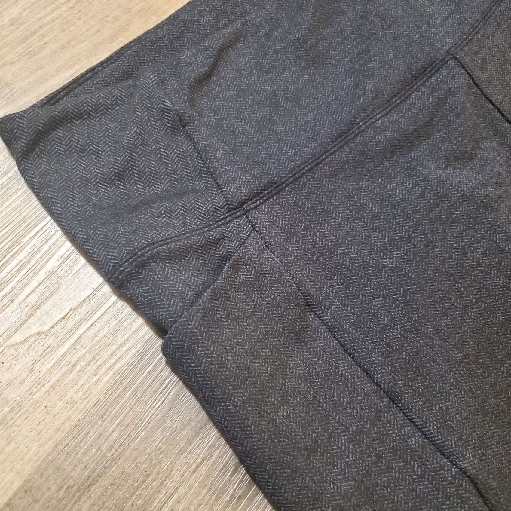 Athleta Athleta Womens XLT Herringbone Pocket Tight Pants Leggings Blue / Black Size 40" / US 18 - 4 Thumbnail