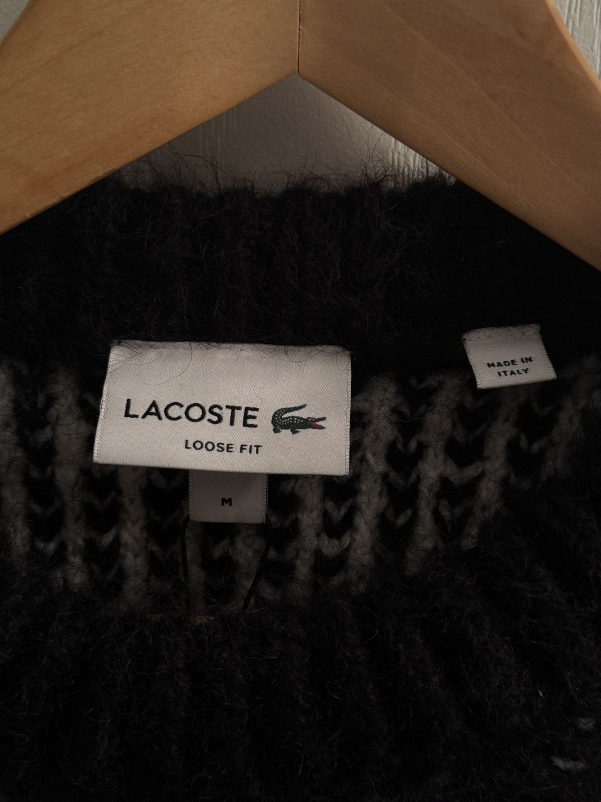 Lacoste Lacoste Fw24 Runway Oversize Embroidered Sweater - Medium Size US M / EU 48-50 / 2 - 2 Thumbnail