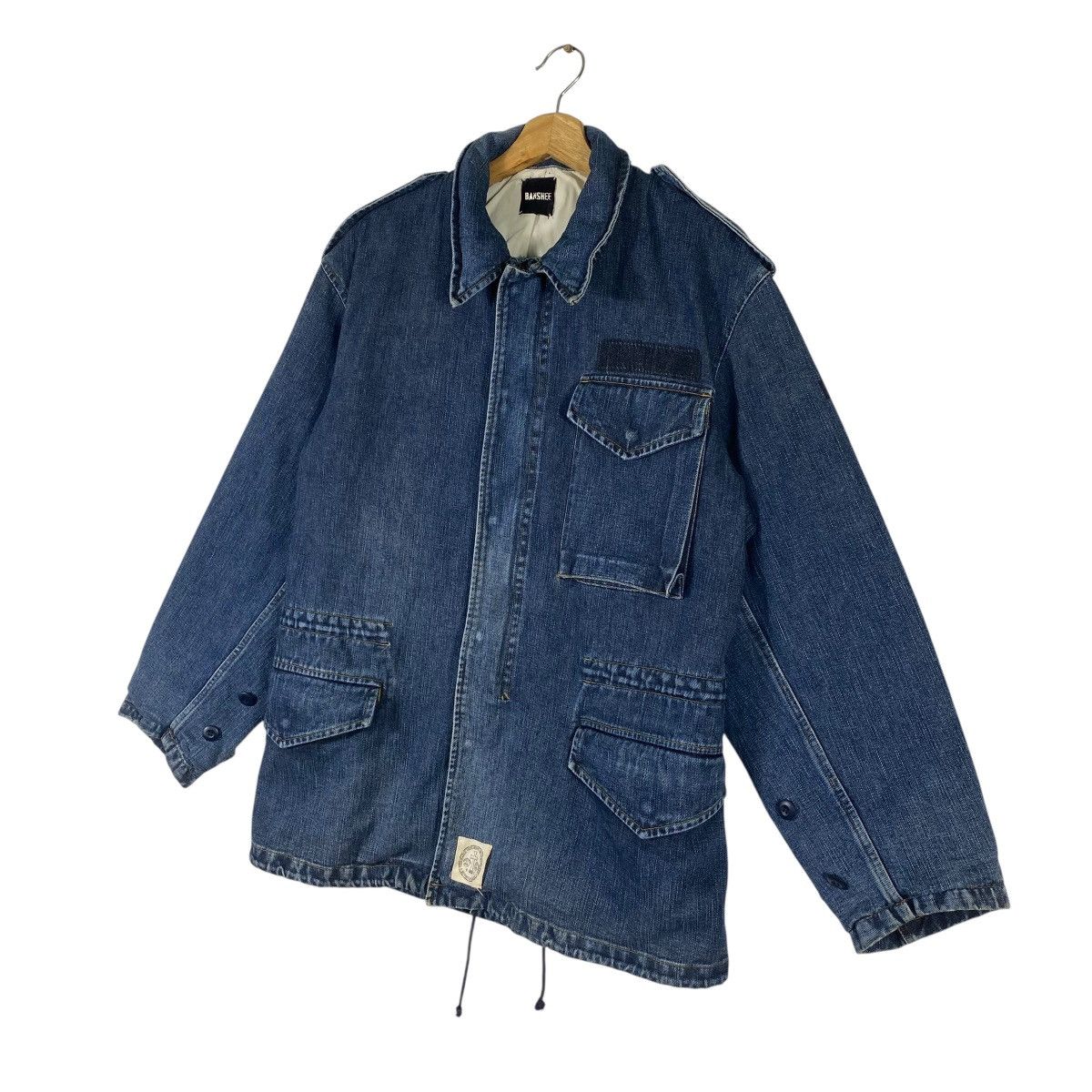 Japanese Brand Vintage Banshee Denim Jacket M Size Blue Colour Size US M / EU 48-50 / 2 - 2 Thumbnail