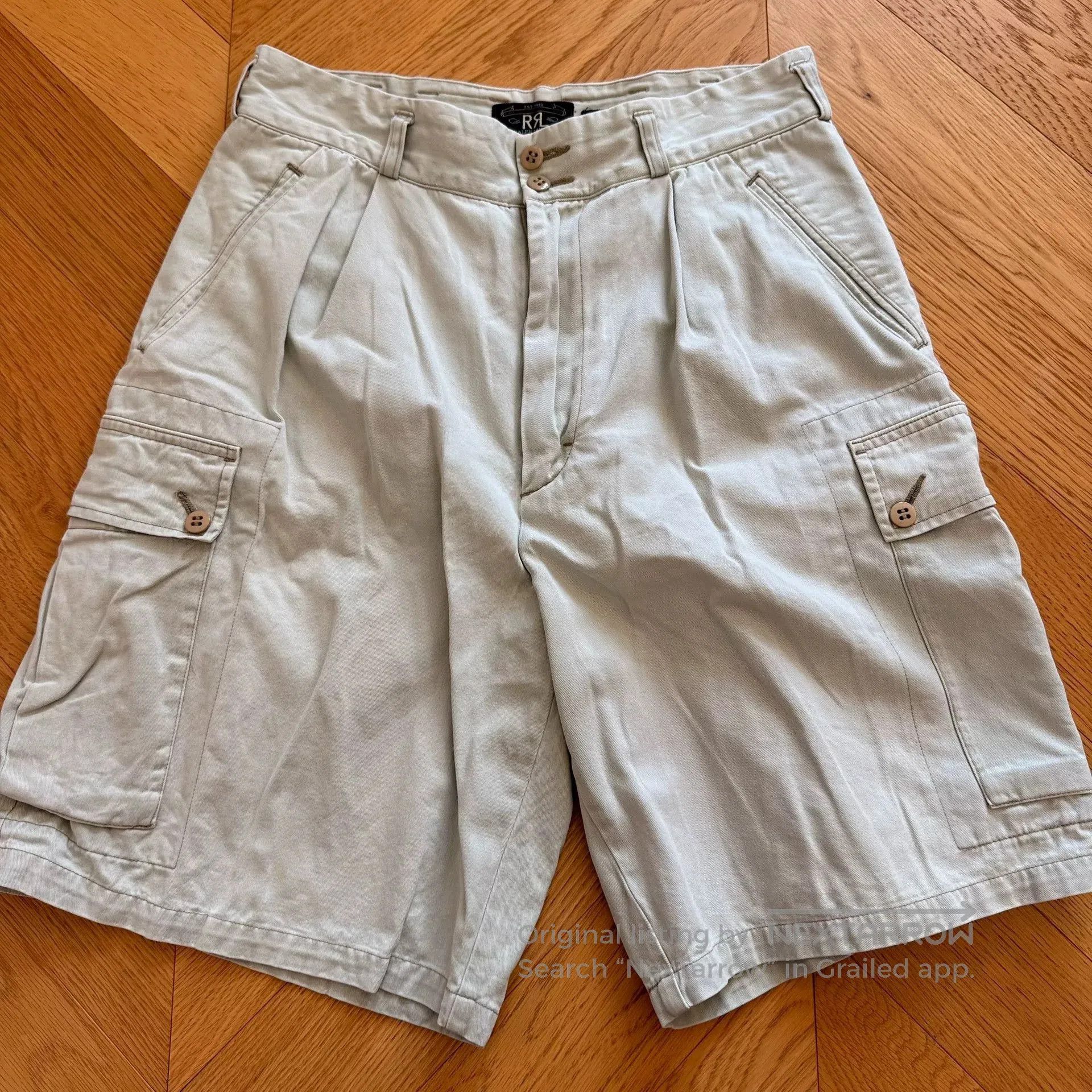RRL Ralph Lauren RRL Vintage Outdoor Cargo Shorts. Size US 32 / EU 48 - 1 Thumbnail