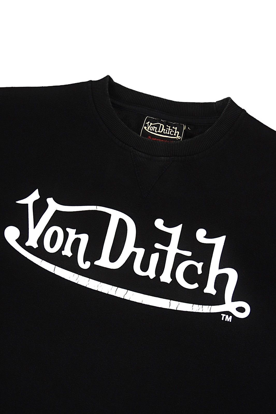 Von Dutch Vintage Von Dutch Big Logo Y2K black Sweatshirt Size US L / EU 52-54 / 3 - 7 Thumbnail