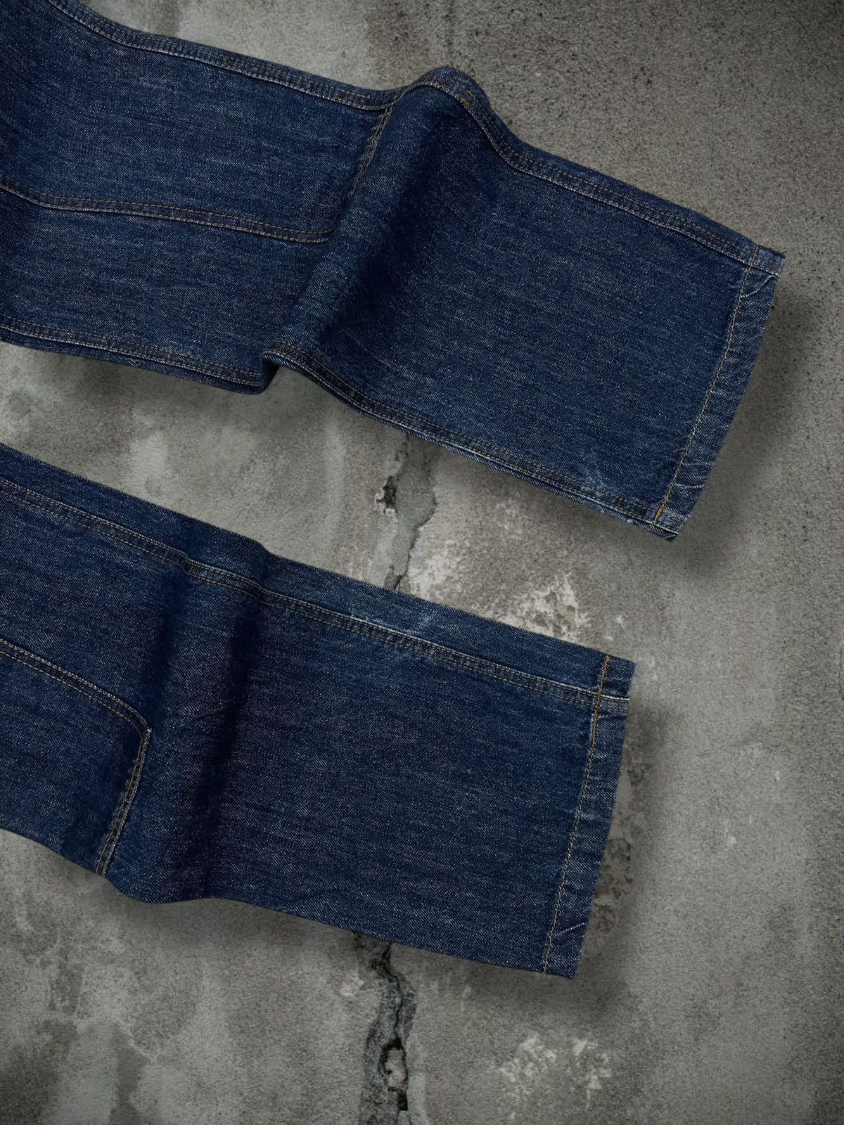 Japanese Brand Vintage Og Japan Designer Hanjiro Harajuku Double Knee Denim Size US 32 / EU 48 - 5 Thumbnail