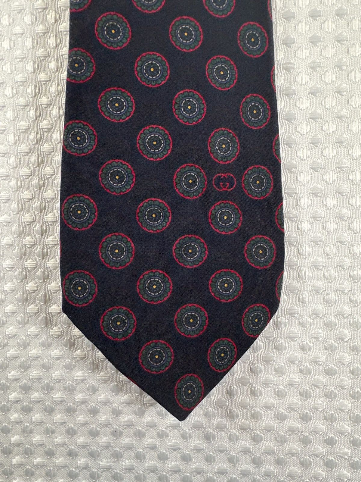 Gucci Gucci 100% Silk Tie Size ONE SIZE - 1 Thumbnail