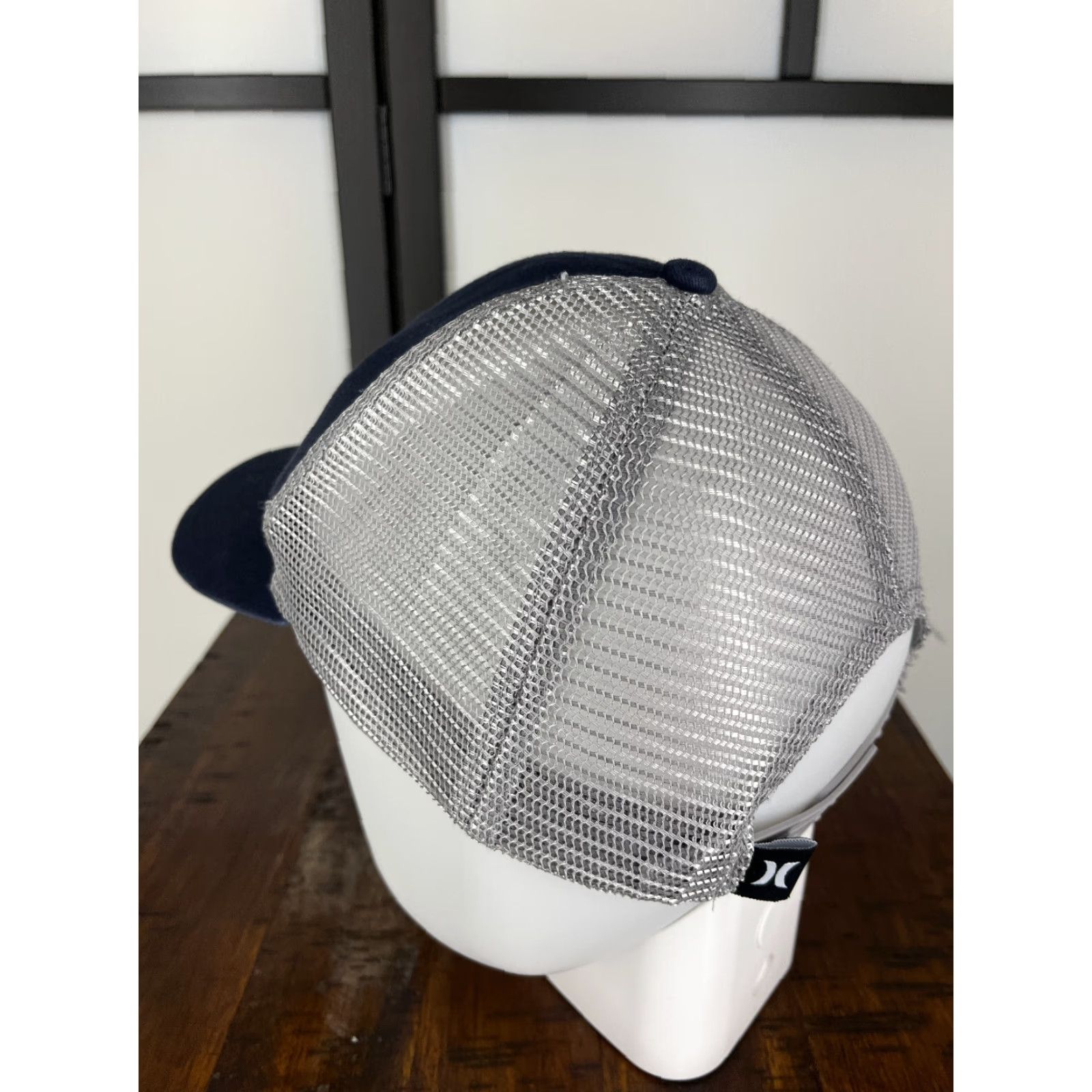 Hurley VINTAGE not applicable. Title: Hurley Hat Cap Snap Back Adult One Size Blue Gray Trucker Cotton Blend Skater Size ONE SIZE - 5 Thumbnail