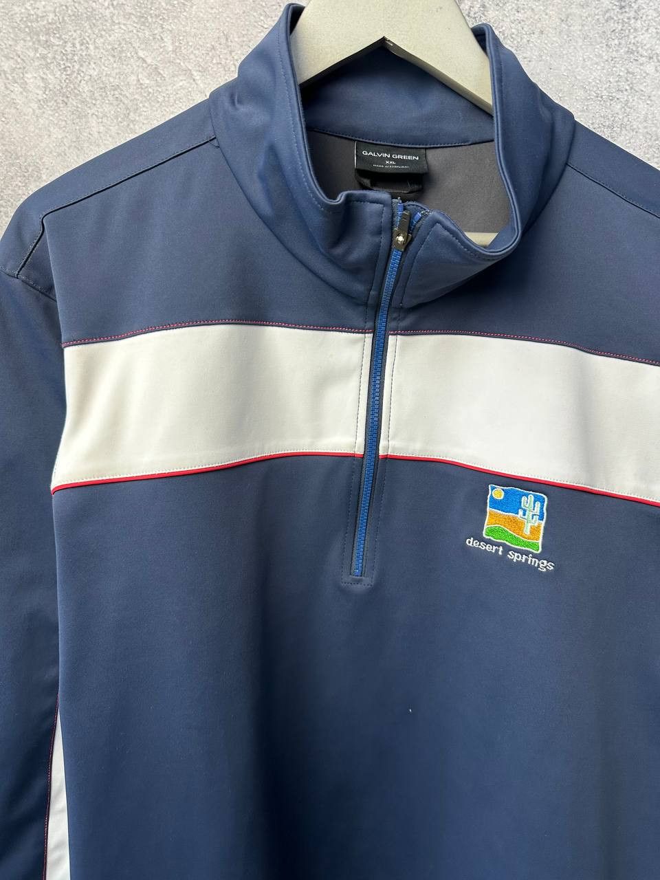 Galvin Green Galvin Green Gore Windstopper 1/4 Zip Jacket Desert Springs Size US XXL / EU 58 / 5 - 5 Thumbnail