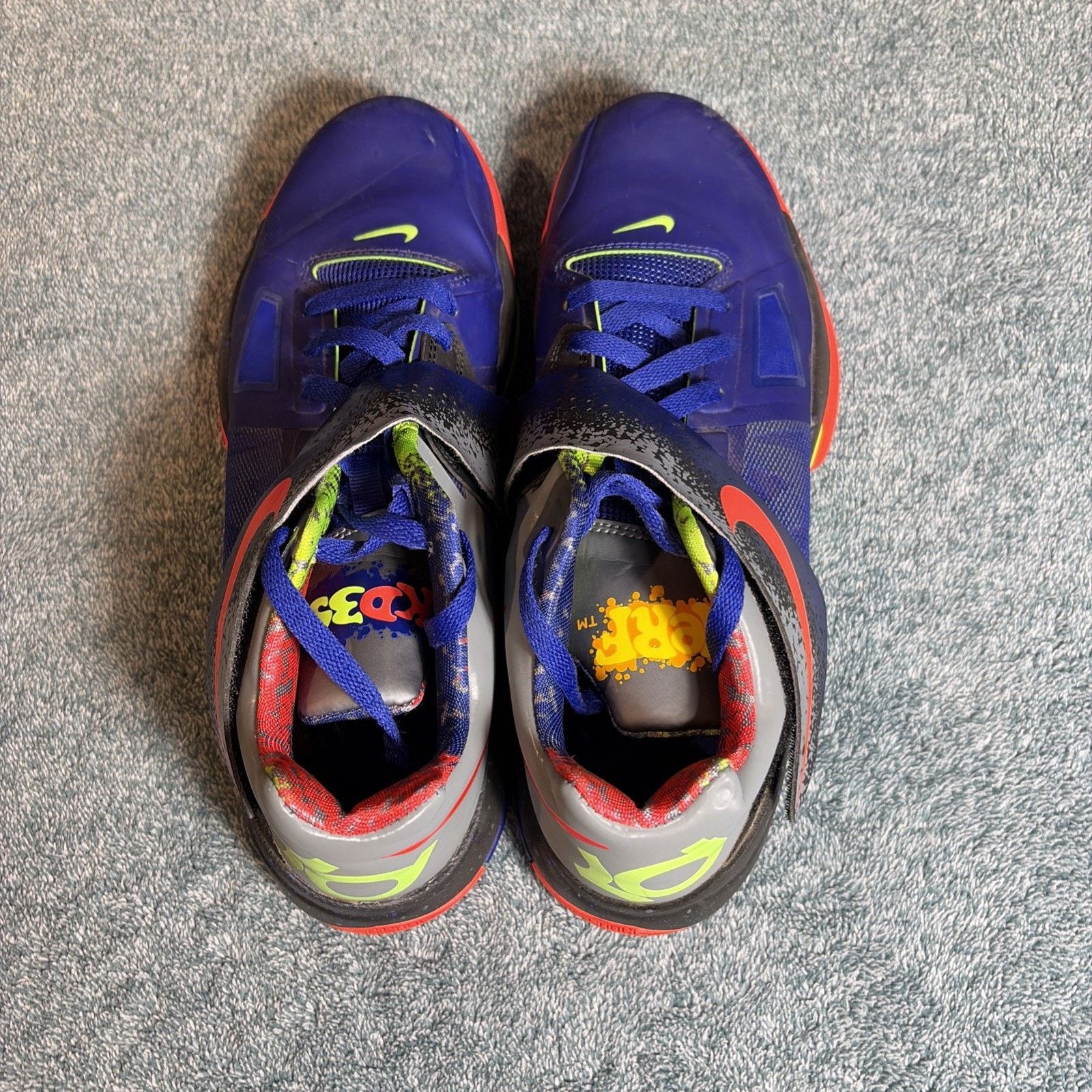 Nike Size 9.5 Nike Zoom KD 4 2024 Nerf Preowned Condition No Box Size US 9.5 / EU 42-43 - 10 Thumbnail