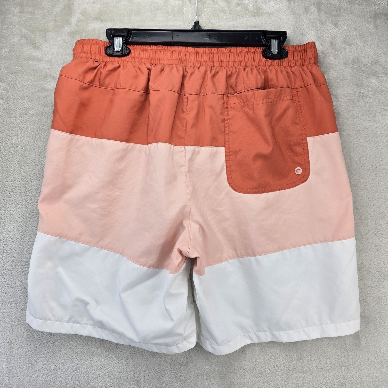 Nike Nike City Edition Woven Shorts Mens Large White Orange Size US 32 / EU 48 - 8 Thumbnail