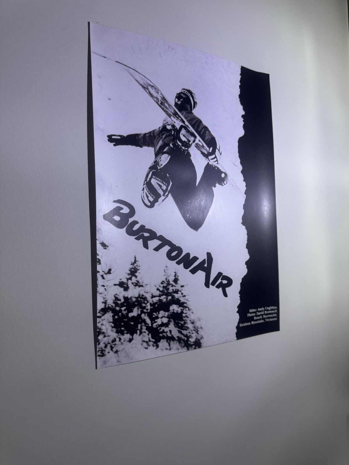 Burton Vintage Burton Snowboarding Poster Size ONE SIZE - 2 Thumbnail