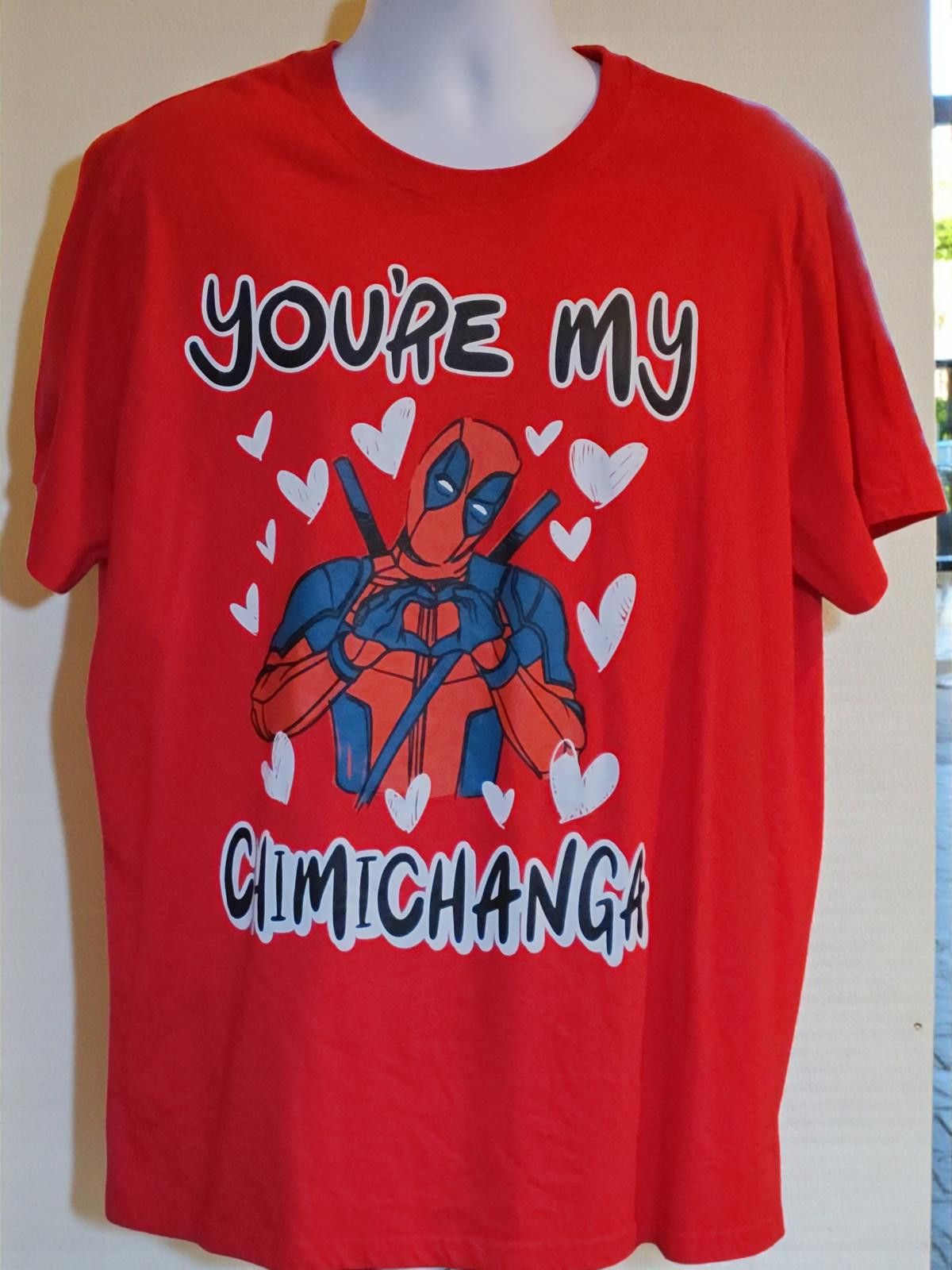 Marvel Comics Marvel Deadpool 'Chimichanga' Graphic Tee Size 2XL Size ONE SIZE - 2 Thumbnail