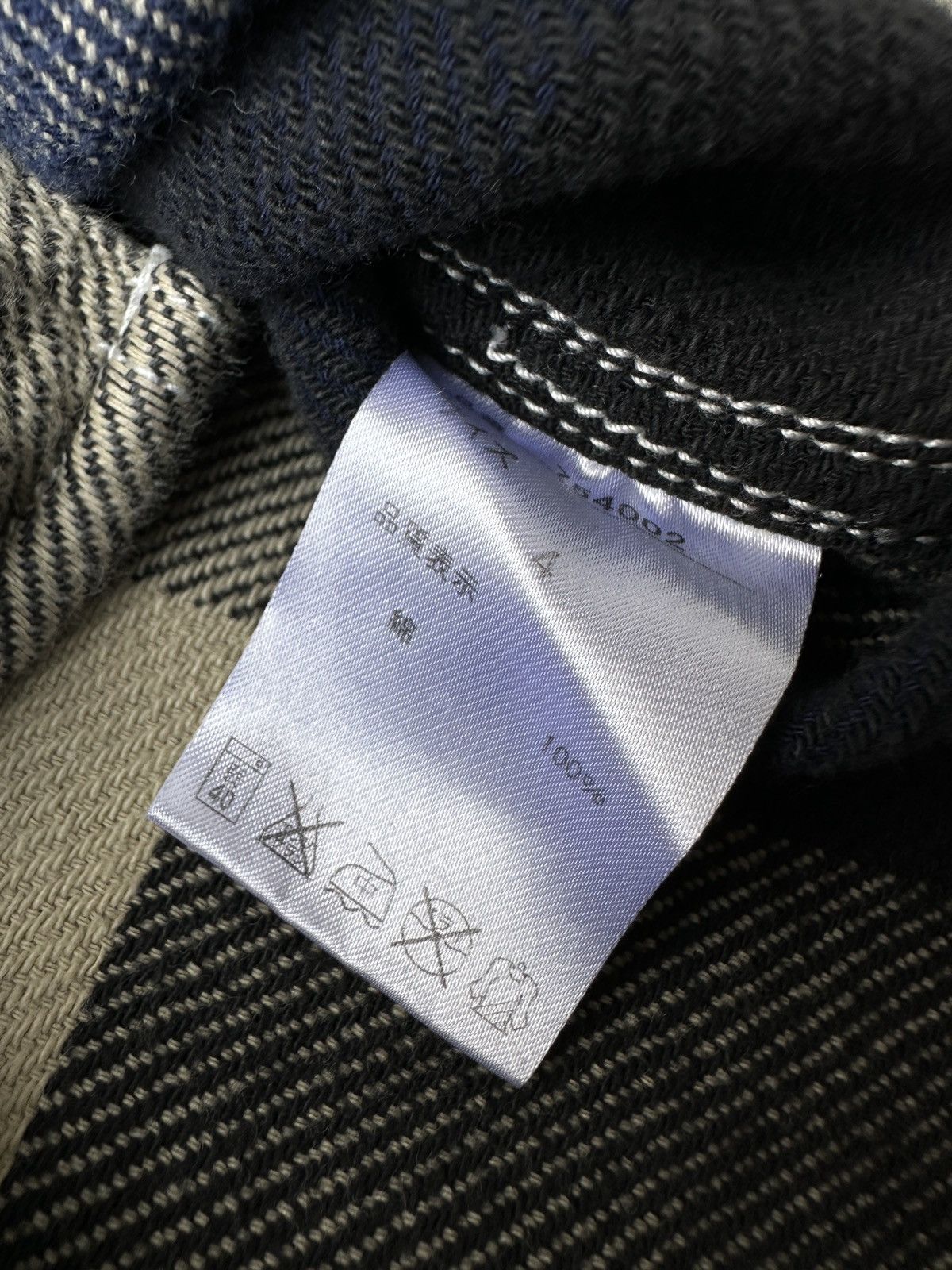 Japanese Brand Aozora Baseball Plaid Flannel button up shirt Size US L / EU 52-54 / 3 - 7 Thumbnail