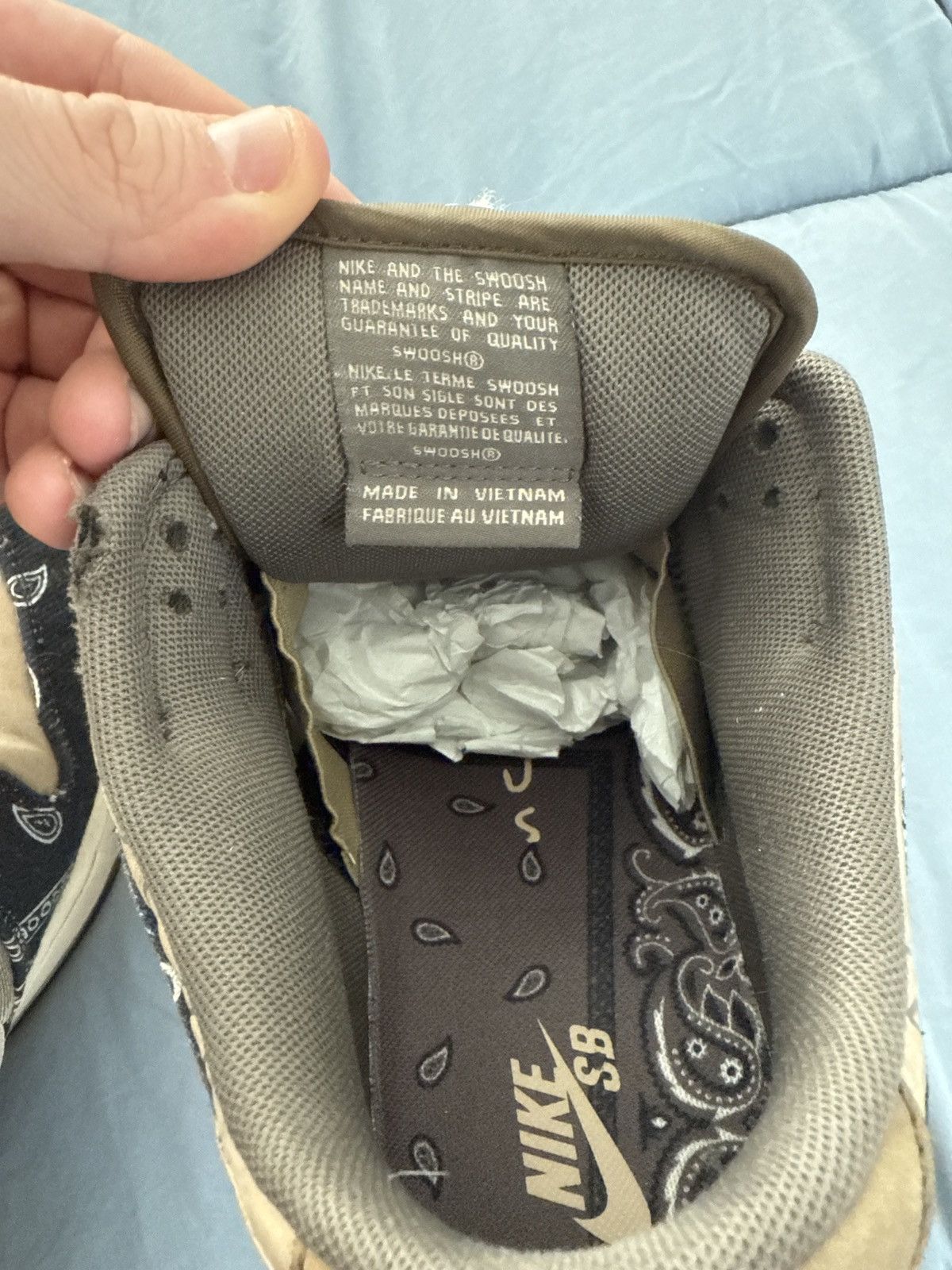 Nike × Travis Scott Travis Scott Nike SB Dunk Size US 12 / EU 45 - 9 Thumbnail